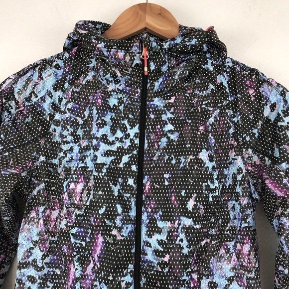 Lululemon Back Pack It Jacket‎ Floral Sport Tranquil Blue Multi Size 2 - Picture 8 of 13